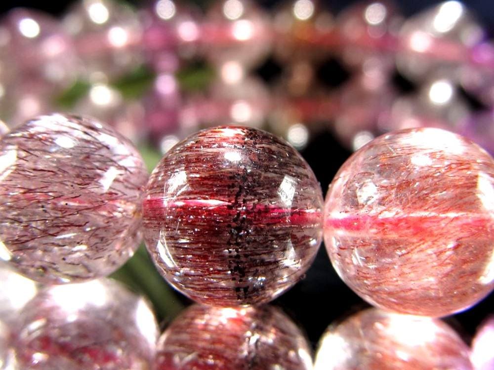 スーパーセブン ブレスレット ゲーサイト インクルージョン レピドクロサイト