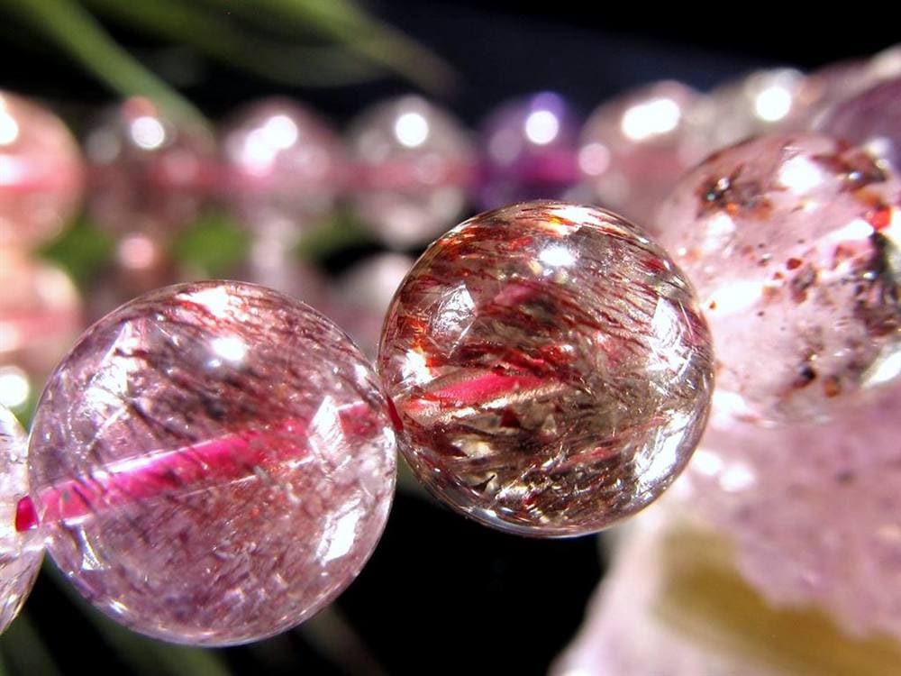 スーパーセブン ブレスレット ゲーサイト インクルージョン レピドクロサイト