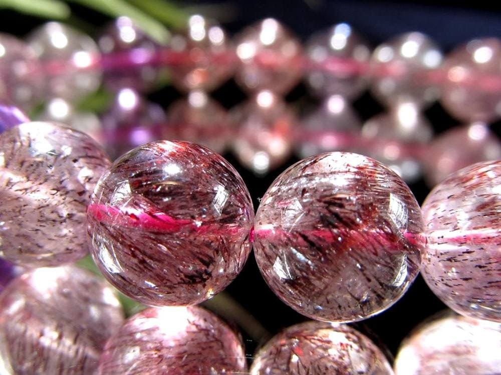 スーパーセブン ブレスレット ゲーサイト インクルージョン レピドクロサイト