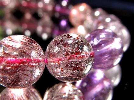 スーパーセブン ブレスレット ゲーサイト インクルージョン レピドクロサイト