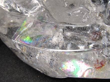 水晶 クリスタル 置物 クオーツ きつね彫刻