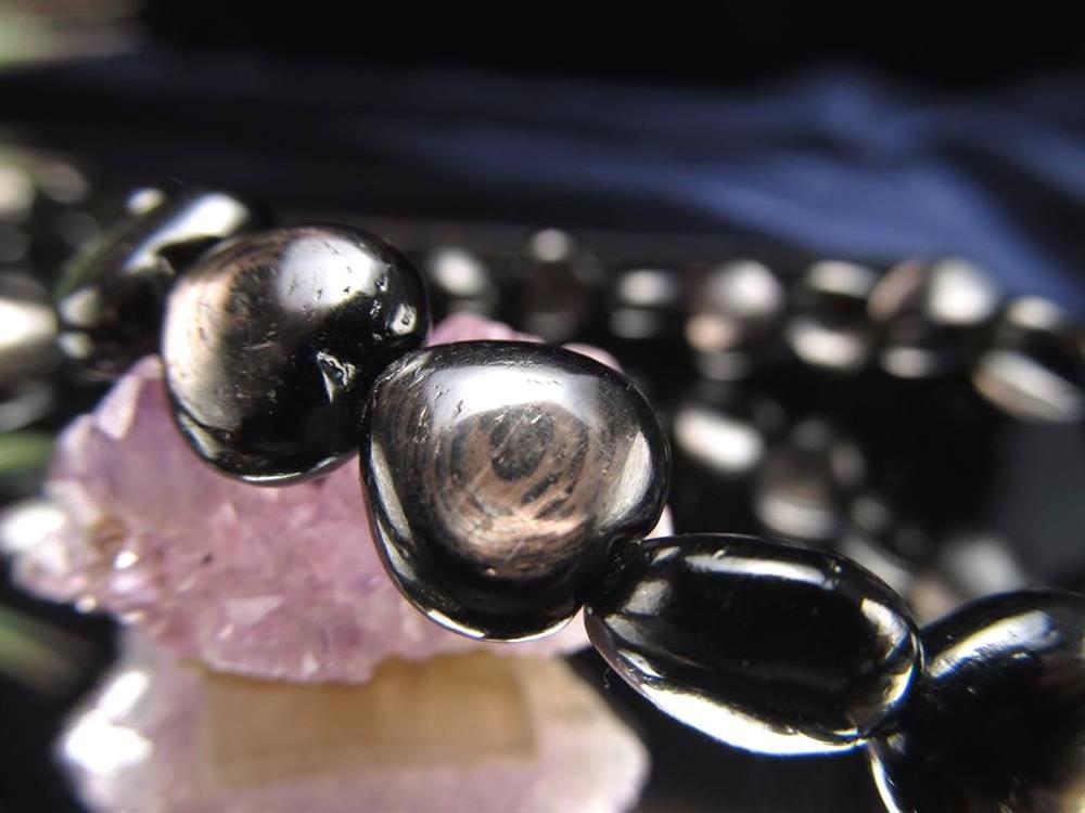 ハイパーシーン 紫蘇輝石 ブレスレット ハート型 hyperStheons