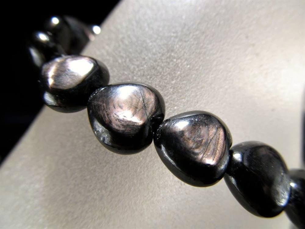 ハイパーシーン 紫蘇輝石 ブレスレット ハート型 hyperStheons