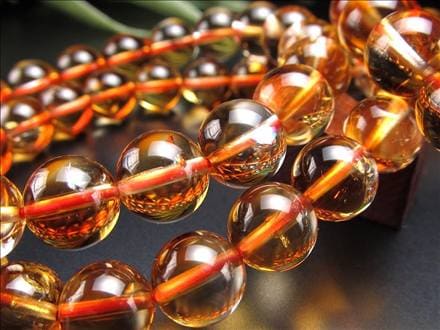 シトリン,ファントム,幻影黄水晶,ブレスレット,ブラジル産