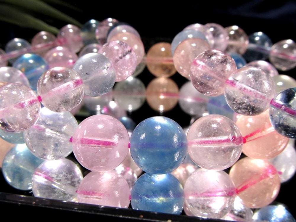 MIXベリル 緑柱石 ブレスレット ブラジル産