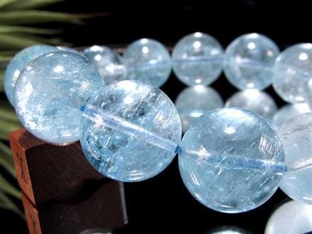 ブルートパーズ ブレスレット 黄玉 スカイブルー ブラジル産