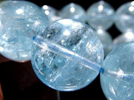 ブルートパーズ ブレスレット 黄玉 スカイブルー ブラジル産