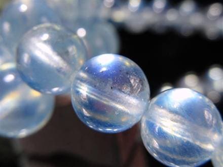 アクアマリン ブレスレット 3月の誕生石 ベリル 天然石