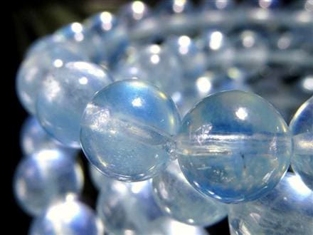 アクアマリン ブレスレット 3月の誕生石 ベリル 天然石