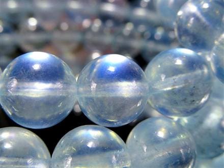 アクアマリン ブレスレット 3月の誕生石 ベリル 天然石