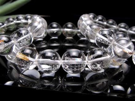 クォーツインクォーツ ブレスレット マニフェストクォーツ 貫入水晶 クリスタル