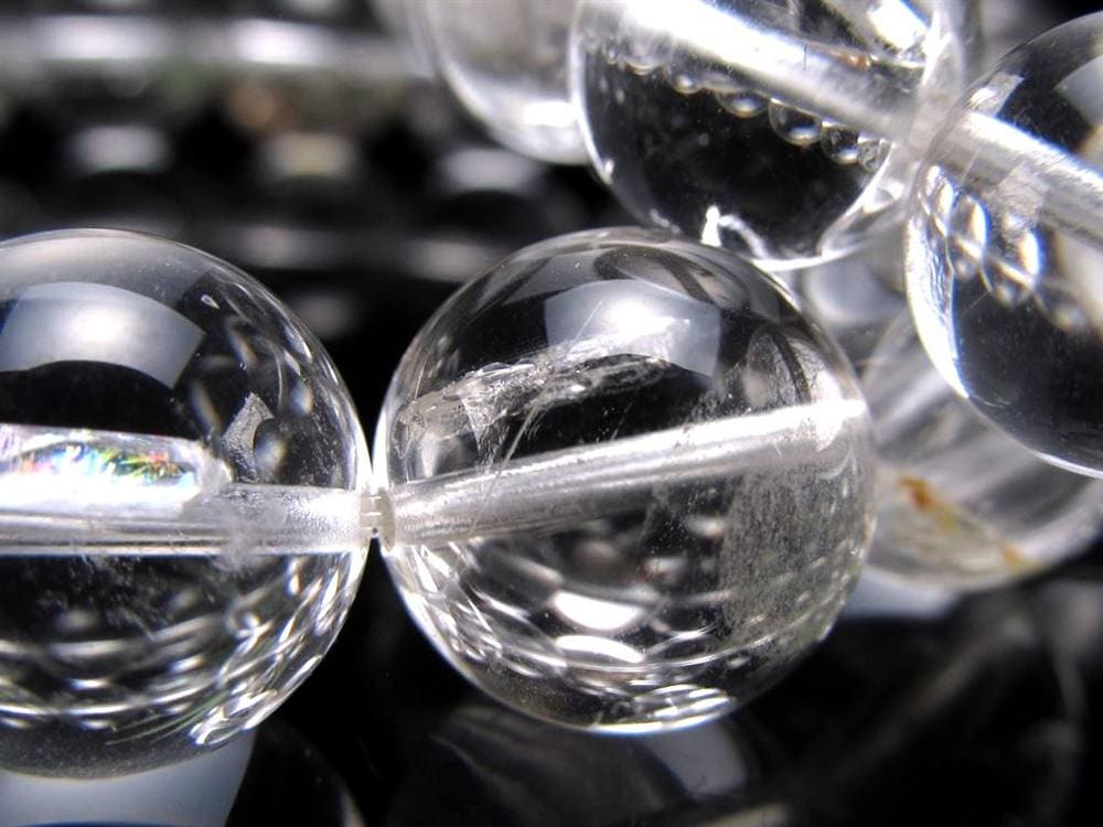 クォーツインクォーツ ブレスレット マニフェストクォーツ 貫入水晶 クリスタル