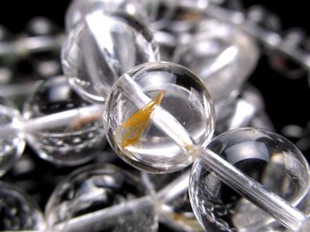 クォーツインクォーツ ブレスレット マニフェストクォーツ 貫入水晶 クリスタル