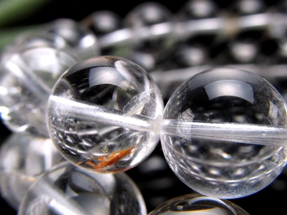 クォーツインクォーツ ブレスレット マニフェストクォーツ 貫入水晶 クリスタル