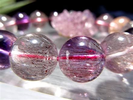 スーパーセブン ブレスレット ゲーサイト レピドクロサイト メロディーストーン