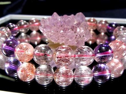 スーパーセブン ブレスレット ゲーサイト レピドクロサイト メロディーストーン