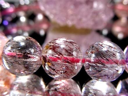 スーパーセブン ブレスレット ゲーサイト レピドクロサイト メロディーストーン