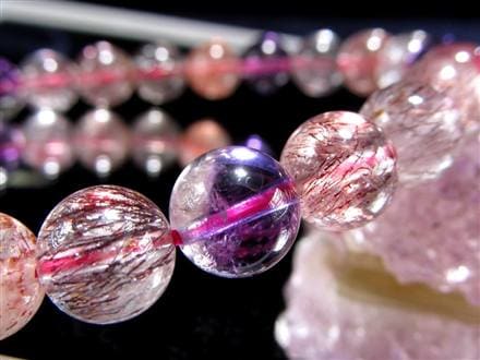 スーパーセブン ブレスレット ゲーサイト レピドクロサイト メロディーストーン