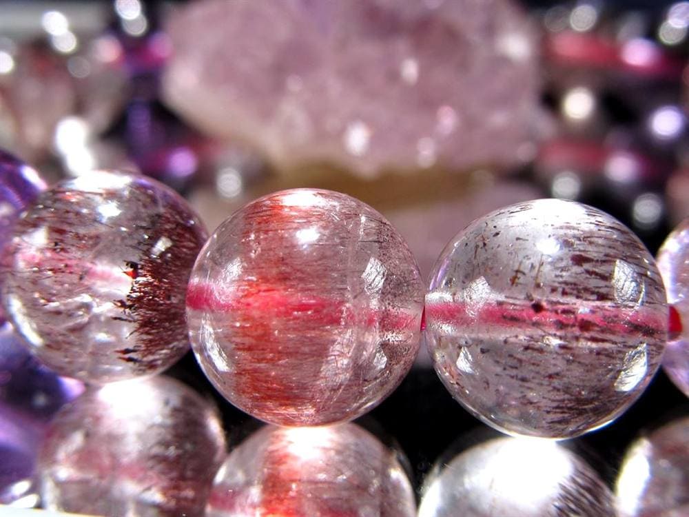 スーパーセブン ブレスレット ゲーサイト レピドクロサイト メロディーストーン