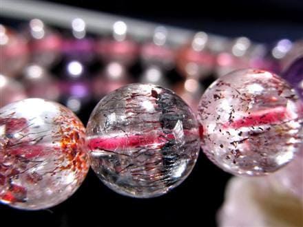 スーパーセブン ブレスレット ゲーサイト レピドクロサイト メロディーストーン