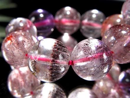 スーパーセブン ブレスレット ゲーサイト レピドクロサイト メロディーストーン