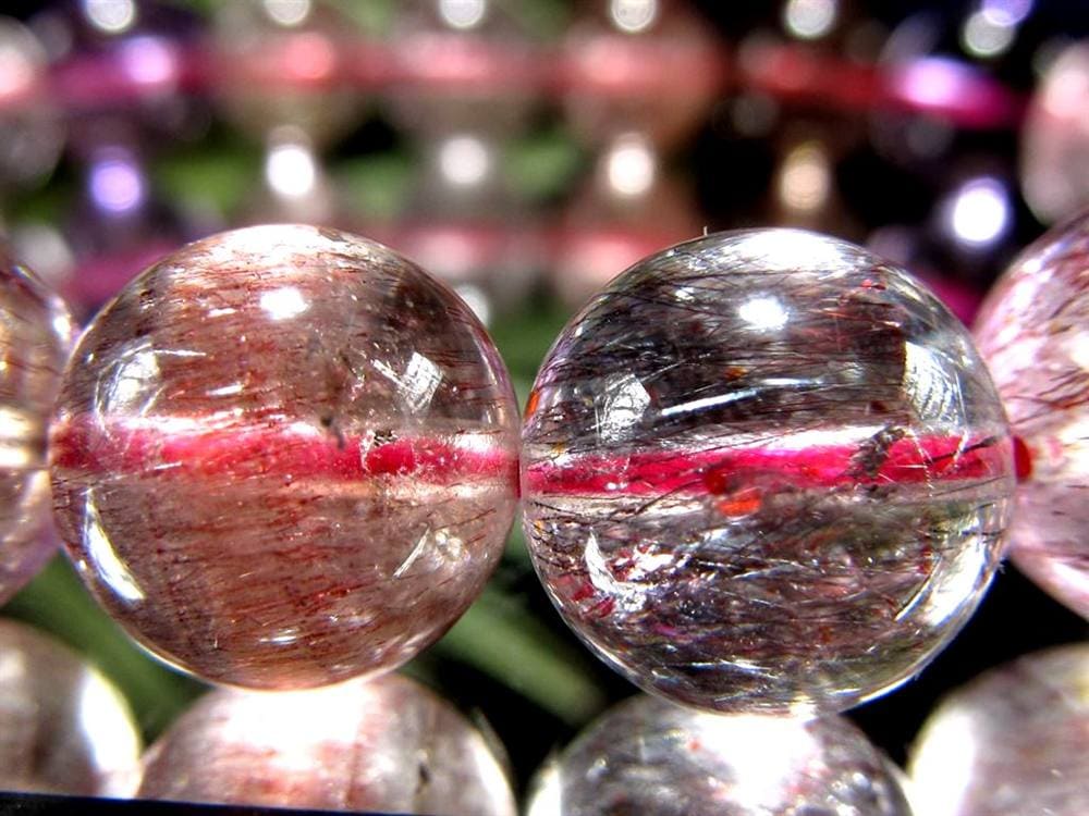 スーパーセブン ブレスレット ゲーサイト レピドクロサイト メロディーストーン