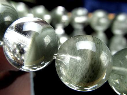 千層ガーデンクォーツ ガーデンファントムクォーツ 庭園水晶 ブレスレット 天然石