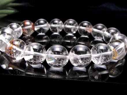 クォーツインクォーツ ブレスレット マニフェストクォーツ 貫入水晶 クリスタル