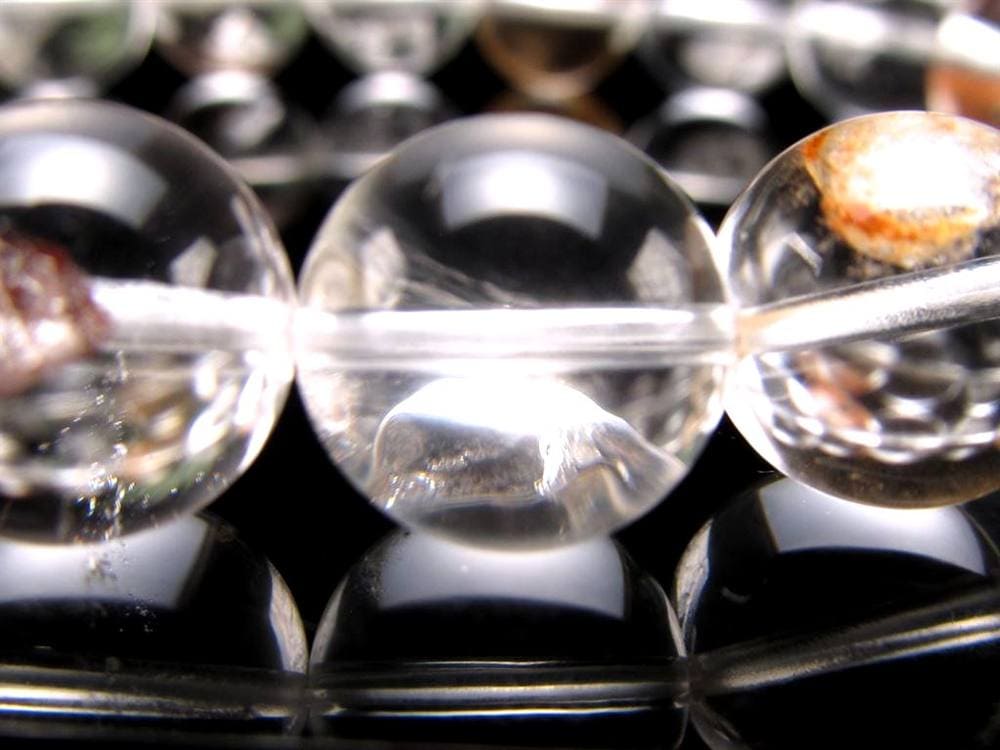 クォーツインクォーツ ブレスレット マニフェストクォーツ 貫入水晶 クリスタル