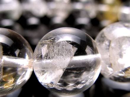 クォーツインクォーツ ブレスレット マニフェストクォーツ 貫入水晶 クリスタル