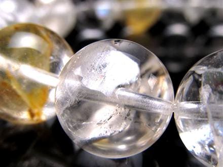 クォーツインクォーツ ブレスレット マニフェストクォーツ 貫入水晶 クリスタル