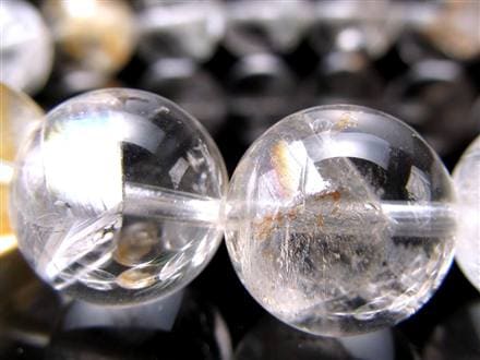 クォーツインクォーツ ブレスレット マニフェストクォーツ 貫入水晶 クリスタル