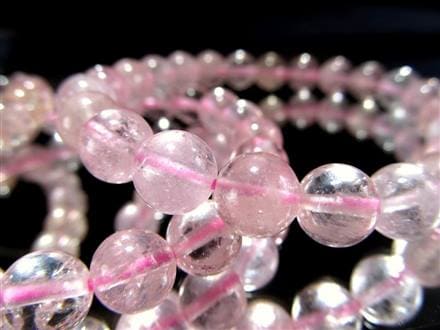 モルガナイト ピンクアクアマリン ブレスレット モルガン石 透明