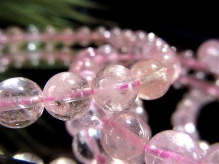 モルガナイト ピンクアクアマリン ブレスレット モルガン石 透明