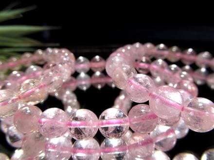 モルガナイト ピンクアクアマリン ブレスレット モルガン石 透明