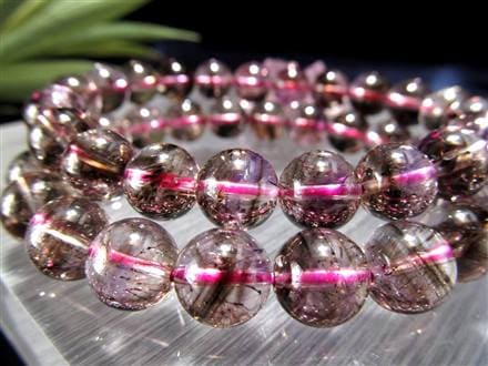 アメジストエレスチャル ブレスレット エレスチャル ファントム スーパーセブン