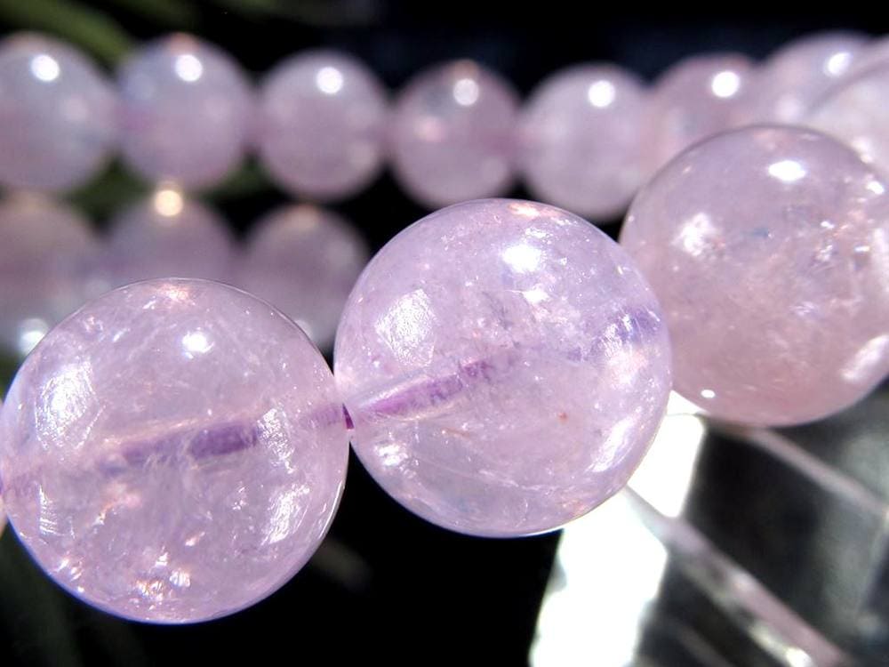 特殊カラー ムーンライトアメジスト スコロライト ブレスレット 2月の誕生石