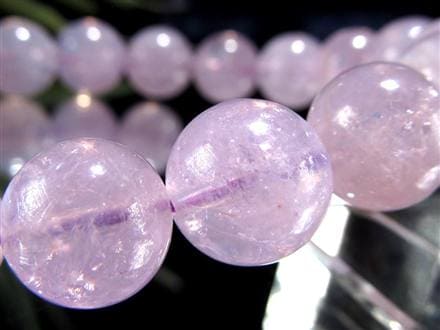 特殊カラー ムーンライトアメジスト スコロライト ブレスレット 2月の誕生石