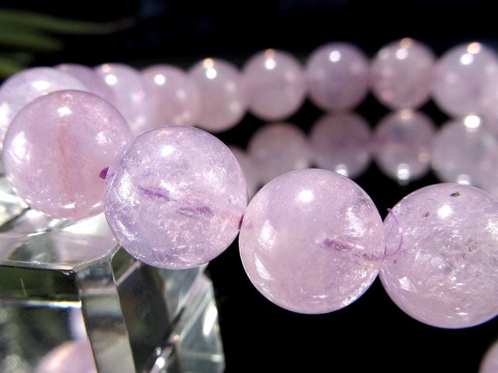 特殊カラー ムーンライトアメジスト スコロライト ブレスレット 2月の誕生石