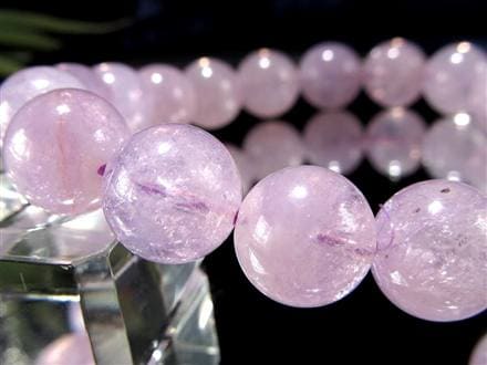 特殊カラー ムーンライトアメジスト スコロライト ブレスレット 2月の誕生石