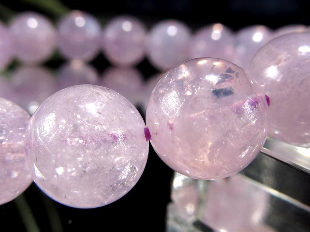 特殊カラー ムーンライトアメジスト スコロライト ブレスレット 2月の誕生石