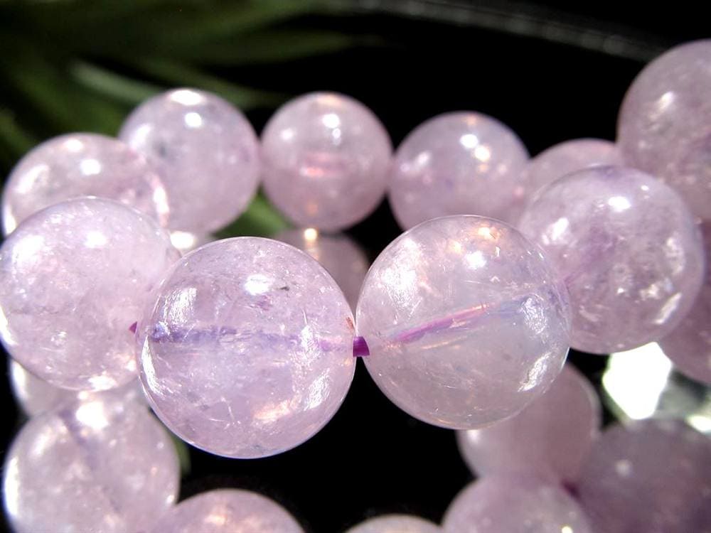 特殊カラー ムーンライトアメジスト スコロライト ブレスレット 2月の誕生石