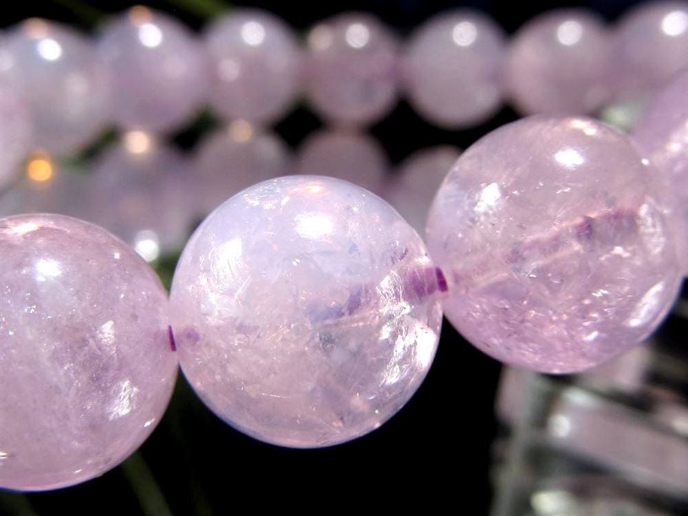 特殊カラー ムーンライトアメジスト スコロライト ブレスレット 2月の誕生石