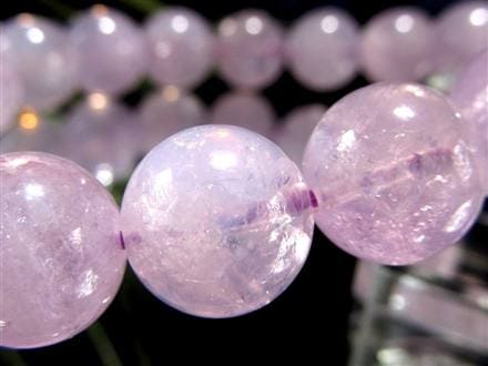 特殊カラー ムーンライトアメジスト スコロライト ブレスレット 2月の誕生石