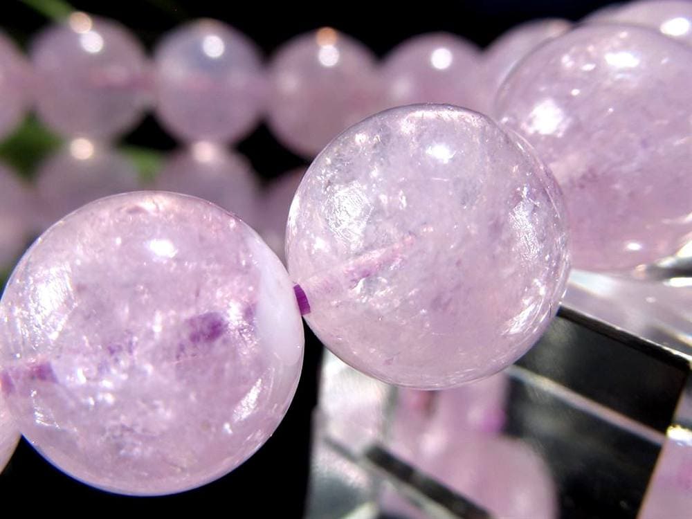 特殊カラー ムーンライトアメジスト スコロライト ブレスレット 2月の誕生石