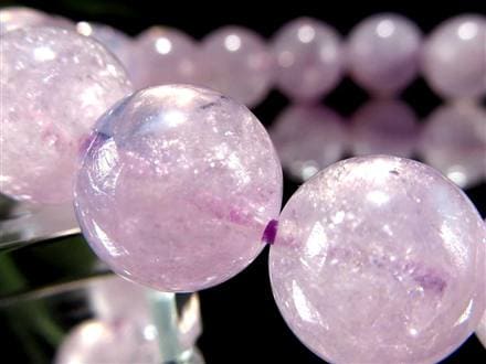 特殊カラー ムーンライトアメジスト スコロライト ブレスレット 2月の誕生石