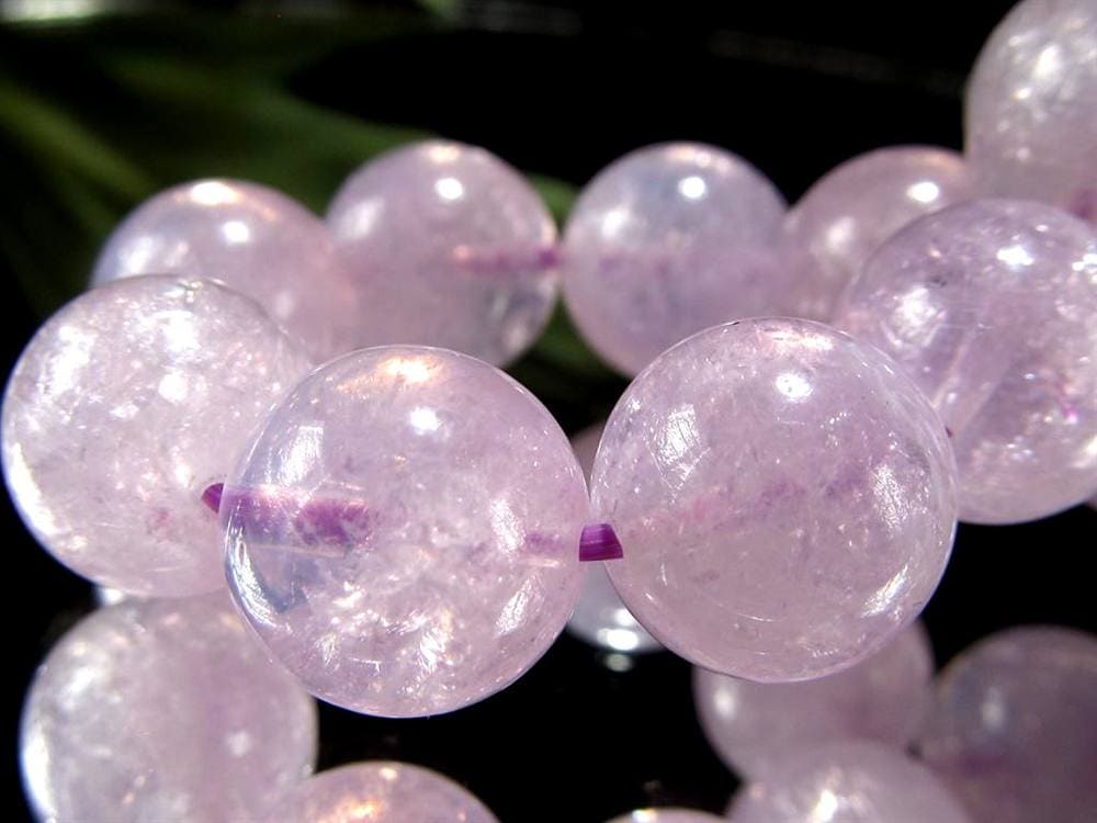 特殊カラー ムーンライトアメジスト スコロライト ブレスレット 2月の誕生石