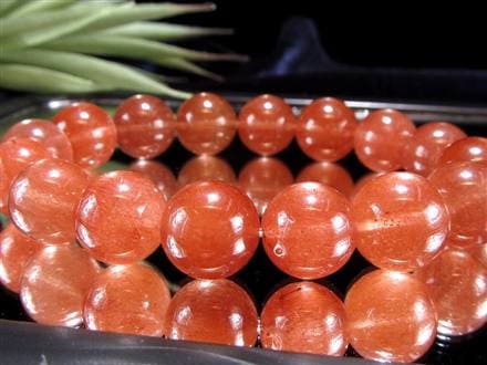 レッドルチルクォーツ ブレスレット レッドブラウンルチル ルチルレイテッドクォーツ 赤針水晶