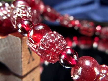 ガーネット ロードライト ヒキュウ ロードライトガーネット 貔貅