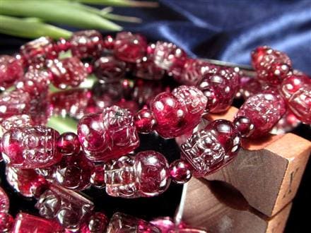 ガーネット ロードライト ヒキュウ ロードライトガーネット 貔貅